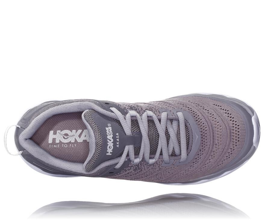 Hoka One One Akasa Löparskor Dam - Grå - EQRUY-0137